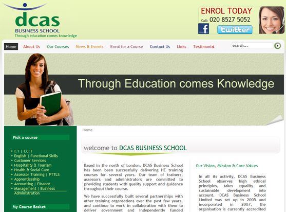 DCAS Business School